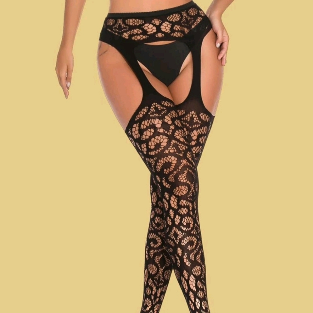 New Hollow Out Mesh Tights